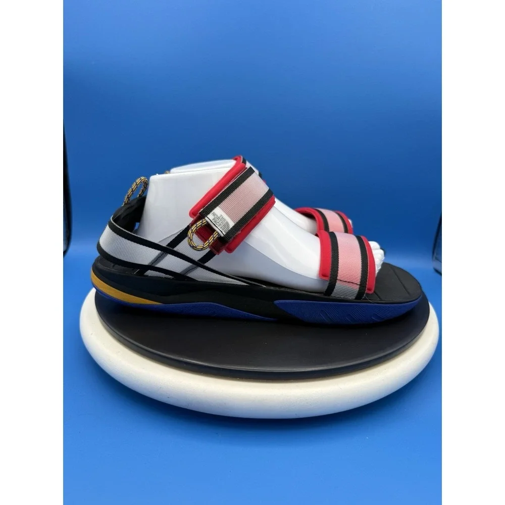 The North Face Skeena Sport Men's Size 11 Blue Red Sandals Hiking Shoes NEW